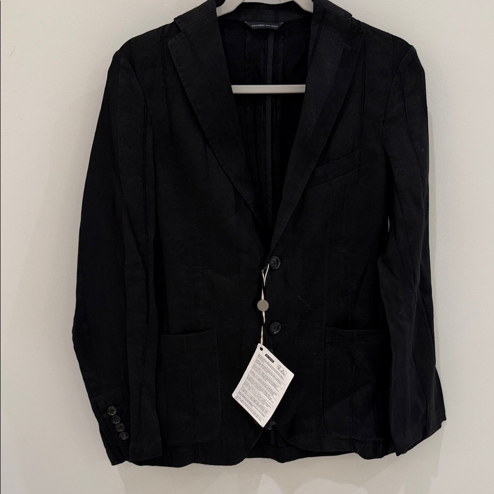 Alessandro Dell'Acqua Elegant Black Men’s Blazer/Jacket